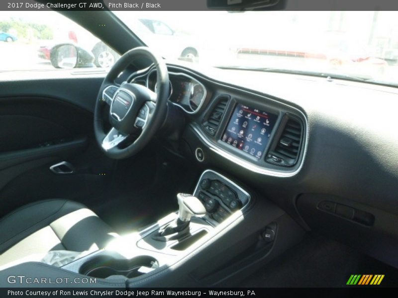Pitch Black / Black 2017 Dodge Challenger GT AWD