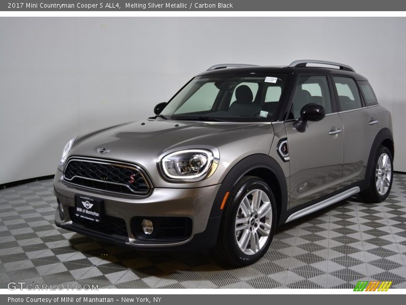 Melting Silver Metallic / Carbon Black 2017 Mini Countryman Cooper S ALL4