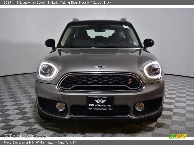 Melting Silver Metallic / Carbon Black 2017 Mini Countryman Cooper S ALL4