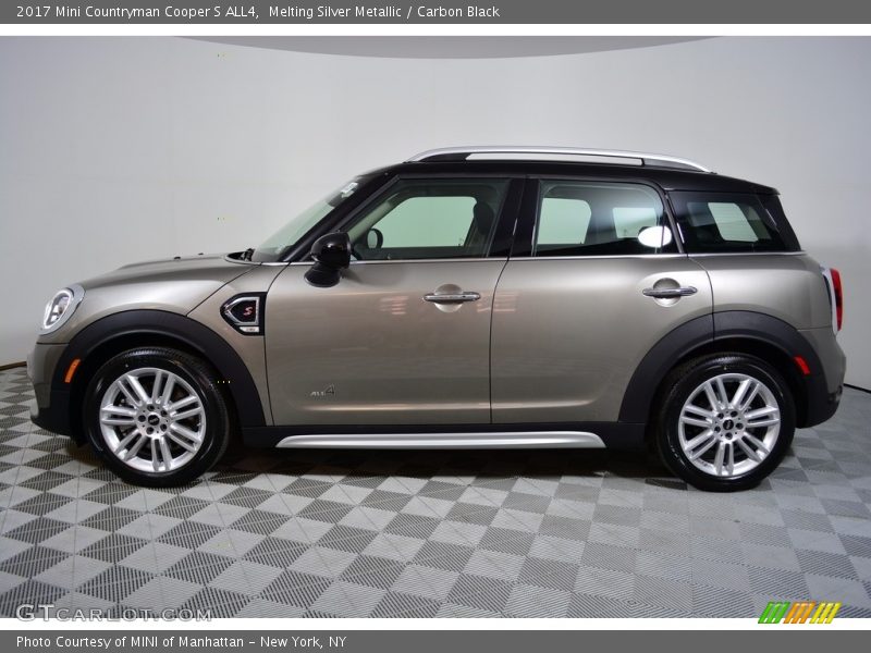 Melting Silver Metallic / Carbon Black 2017 Mini Countryman Cooper S ALL4