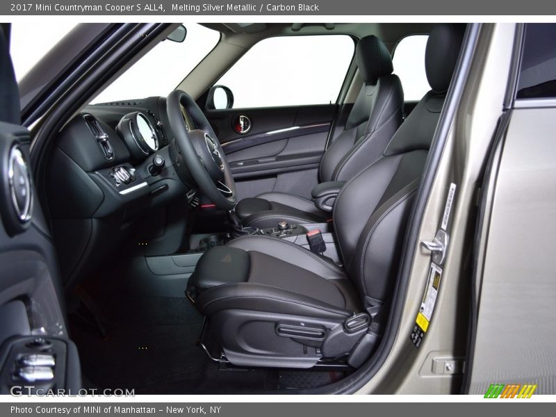 Melting Silver Metallic / Carbon Black 2017 Mini Countryman Cooper S ALL4