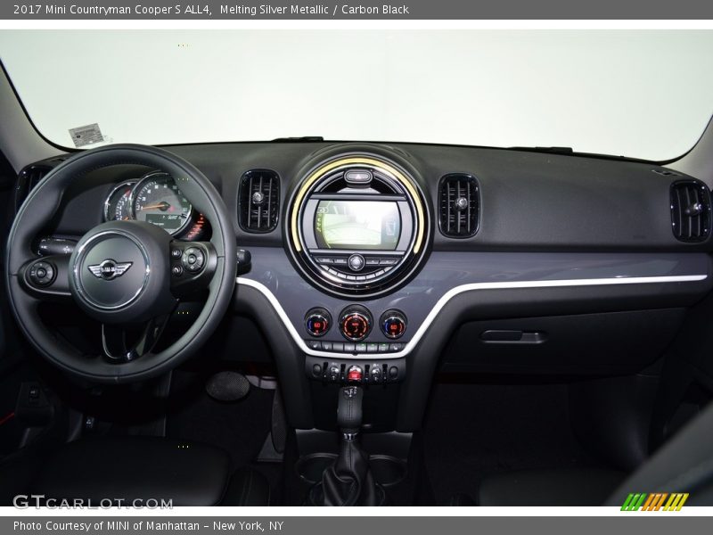Melting Silver Metallic / Carbon Black 2017 Mini Countryman Cooper S ALL4