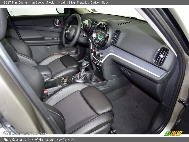 Melting Silver Metallic / Carbon Black 2017 Mini Countryman Cooper S ALL4