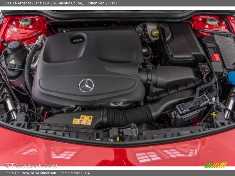 Jupiter Red / Black 2018 Mercedes-Benz CLA 250 4Matic Coupe
