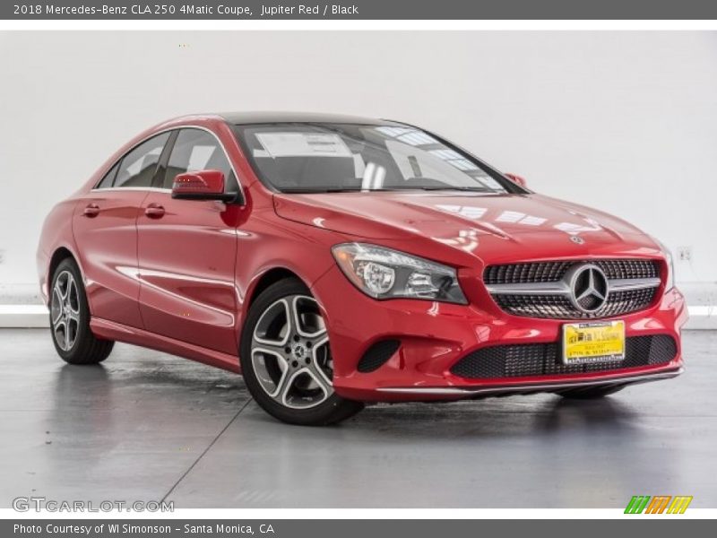 Front 3/4 View of 2018 CLA 250 4Matic Coupe