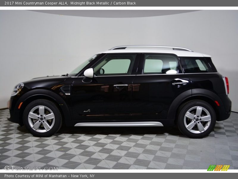 Midnight Black Metallic / Carbon Black 2017 Mini Countryman Cooper ALL4