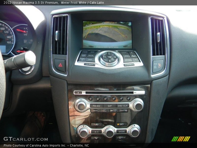Winter Frost White / Cafe Latte 2012 Nissan Maxima 3.5 SV Premium