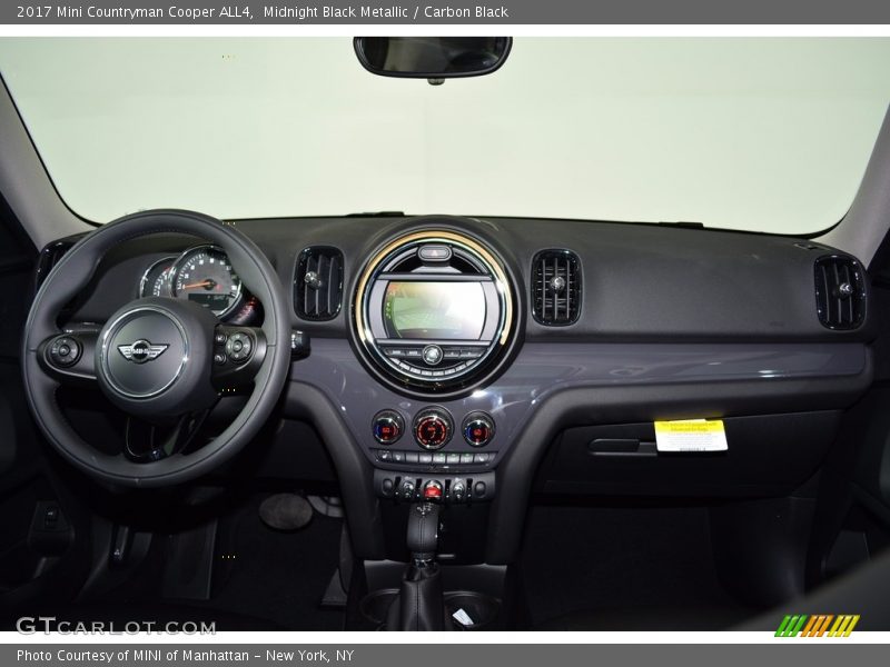 Midnight Black Metallic / Carbon Black 2017 Mini Countryman Cooper ALL4