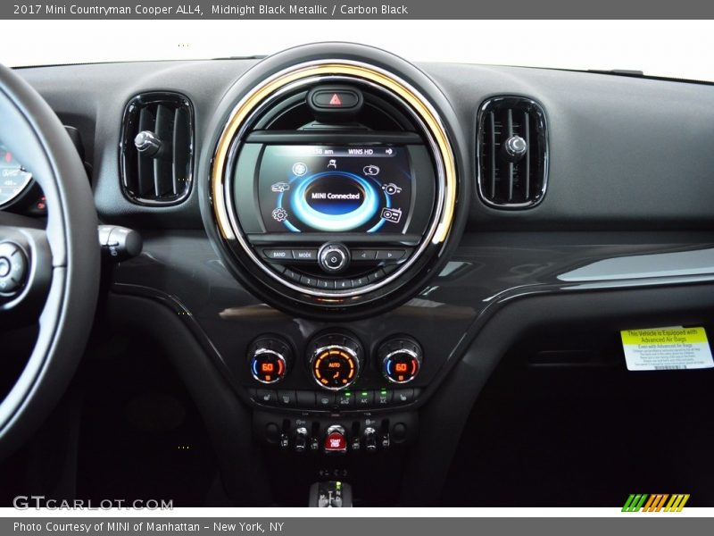 Midnight Black Metallic / Carbon Black 2017 Mini Countryman Cooper ALL4