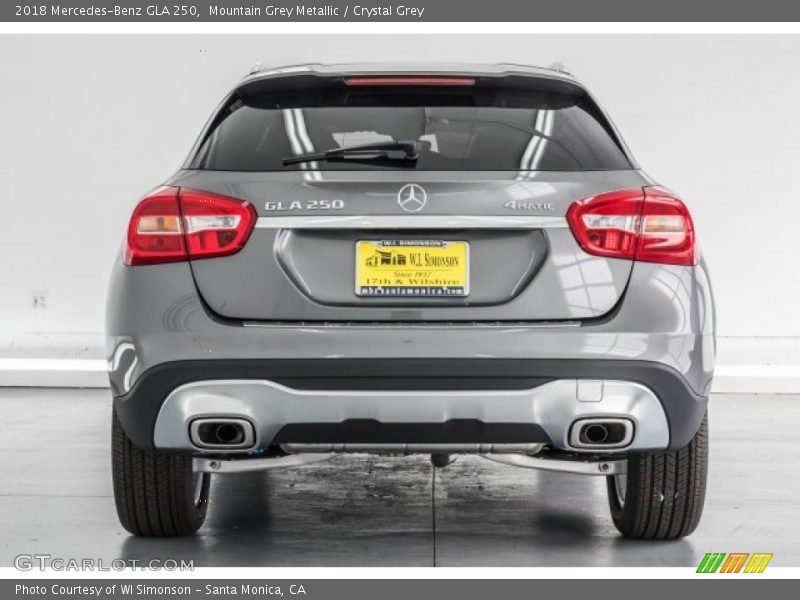 Mountain Grey Metallic / Crystal Grey 2018 Mercedes-Benz GLA 250