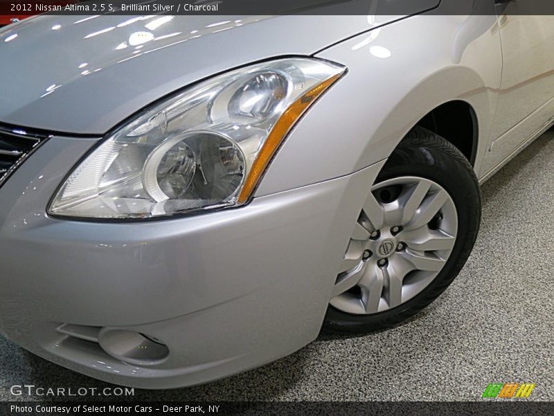 Brilliant Silver / Charcoal 2012 Nissan Altima 2.5 S