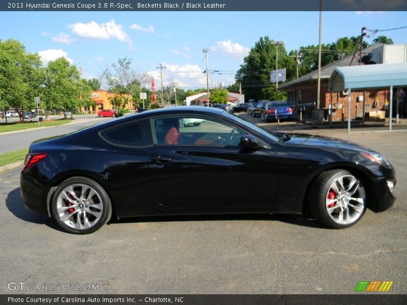 Becketts Black / Black Leather 2013 Hyundai Genesis Coupe 3.8 R-Spec