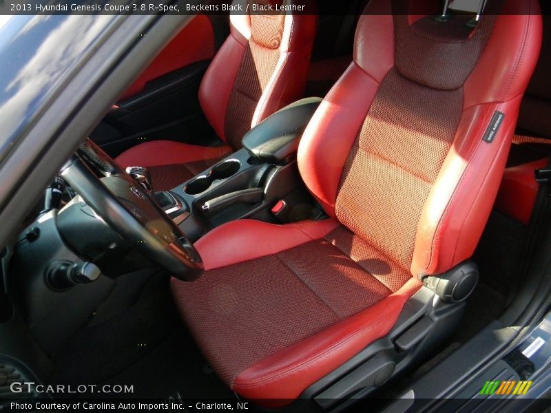 Becketts Black / Black Leather 2013 Hyundai Genesis Coupe 3.8 R-Spec