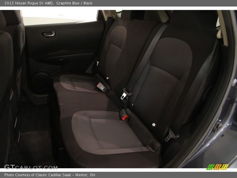 Graphite Blue / Black 2013 Nissan Rogue SV AWD