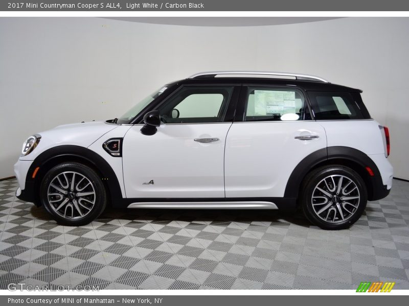 Light White / Carbon Black 2017 Mini Countryman Cooper S ALL4