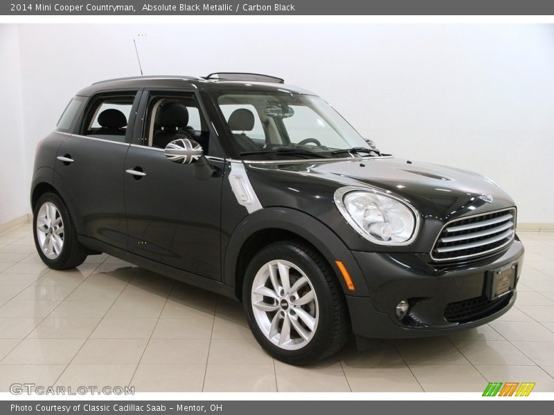 Absolute Black Metallic / Carbon Black 2014 Mini Cooper Countryman
