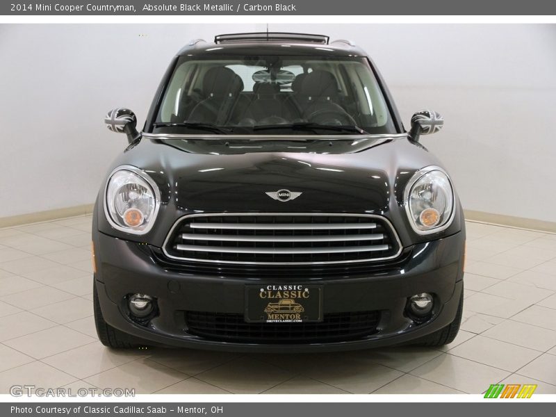 Absolute Black Metallic / Carbon Black 2014 Mini Cooper Countryman