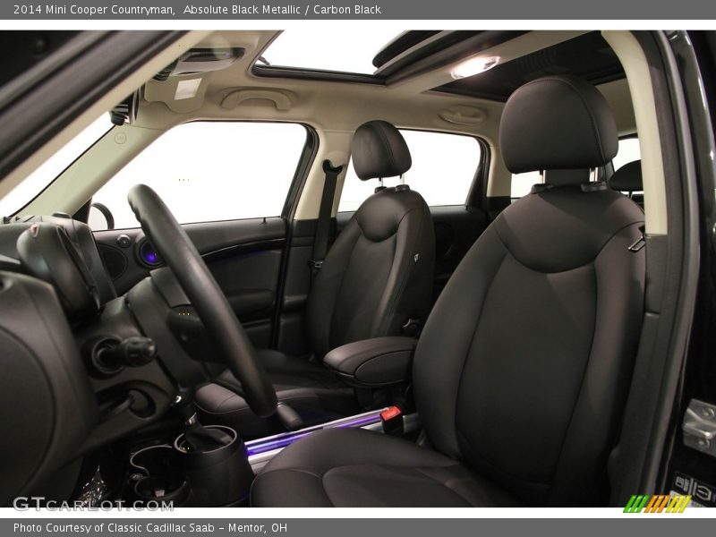 Absolute Black Metallic / Carbon Black 2014 Mini Cooper Countryman