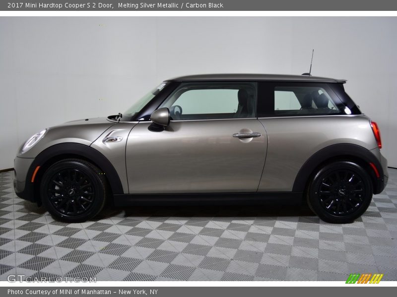 Melting Silver Metallic / Carbon Black 2017 Mini Hardtop Cooper S 2 Door