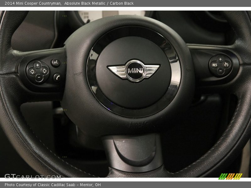 Absolute Black Metallic / Carbon Black 2014 Mini Cooper Countryman