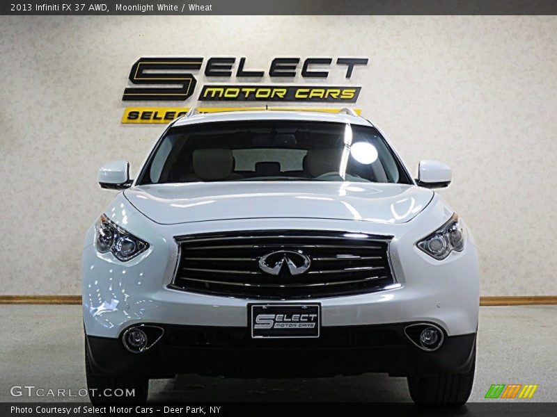 Moonlight White / Wheat 2013 Infiniti FX 37 AWD