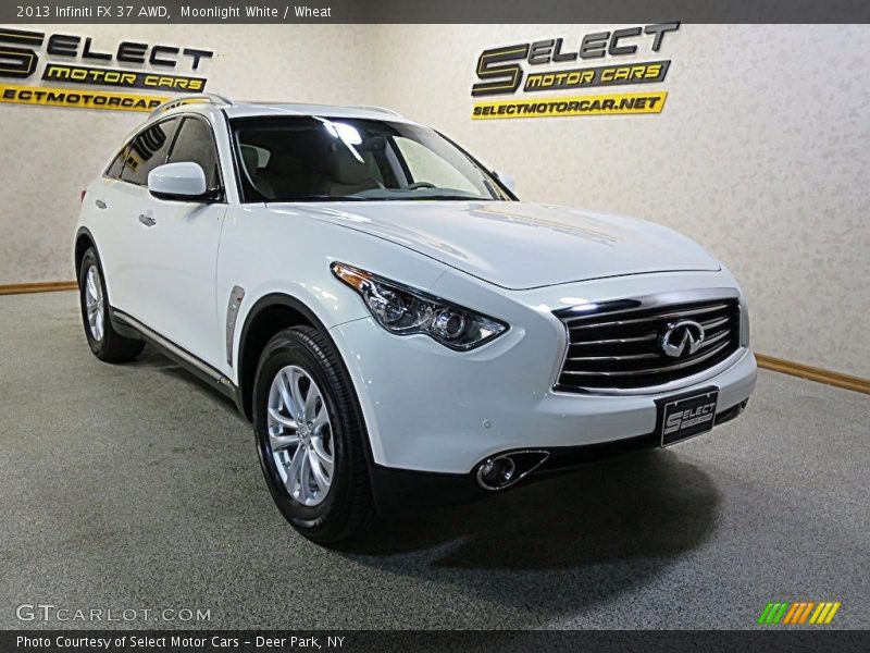 Moonlight White / Wheat 2013 Infiniti FX 37 AWD