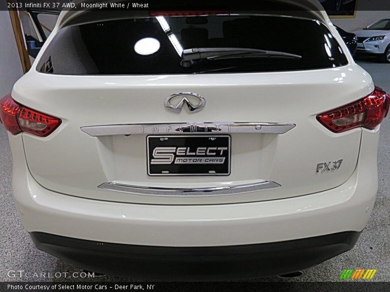 Moonlight White / Wheat 2013 Infiniti FX 37 AWD