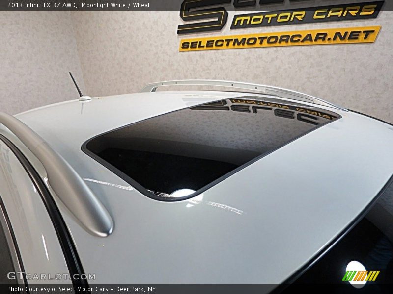 Moonlight White / Wheat 2013 Infiniti FX 37 AWD
