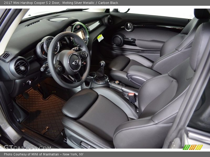 Melting Silver Metallic / Carbon Black 2017 Mini Hardtop Cooper S 2 Door