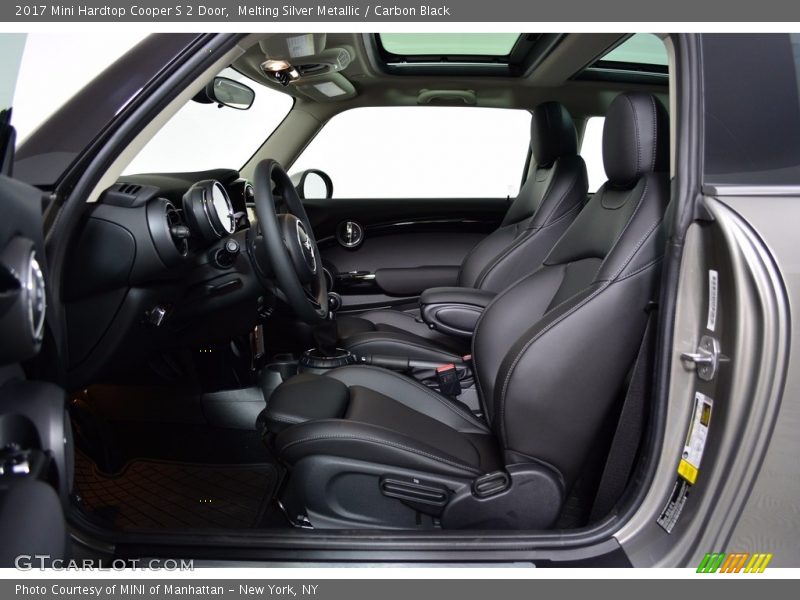 Melting Silver Metallic / Carbon Black 2017 Mini Hardtop Cooper S 2 Door