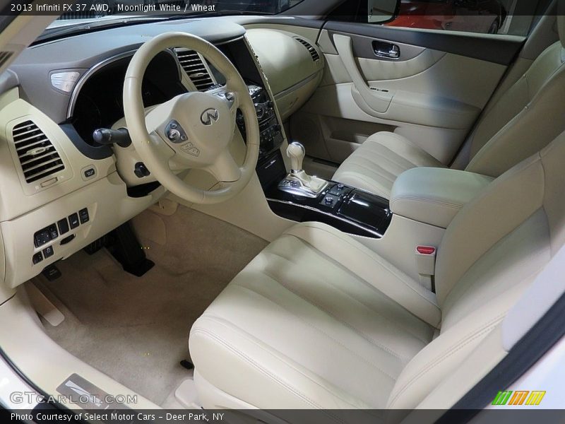 Moonlight White / Wheat 2013 Infiniti FX 37 AWD
