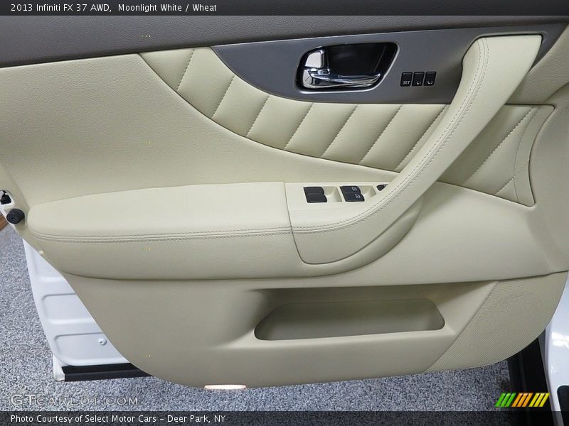 Moonlight White / Wheat 2013 Infiniti FX 37 AWD
