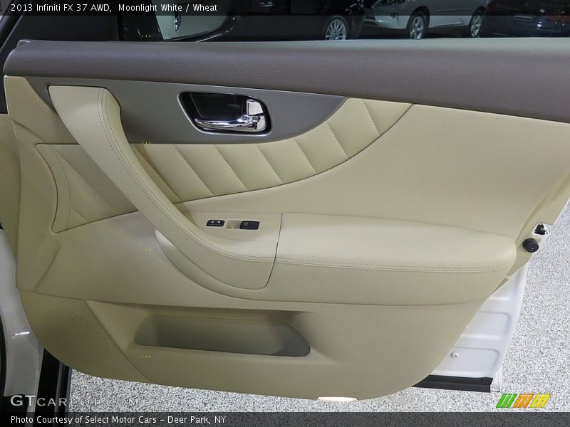 Moonlight White / Wheat 2013 Infiniti FX 37 AWD