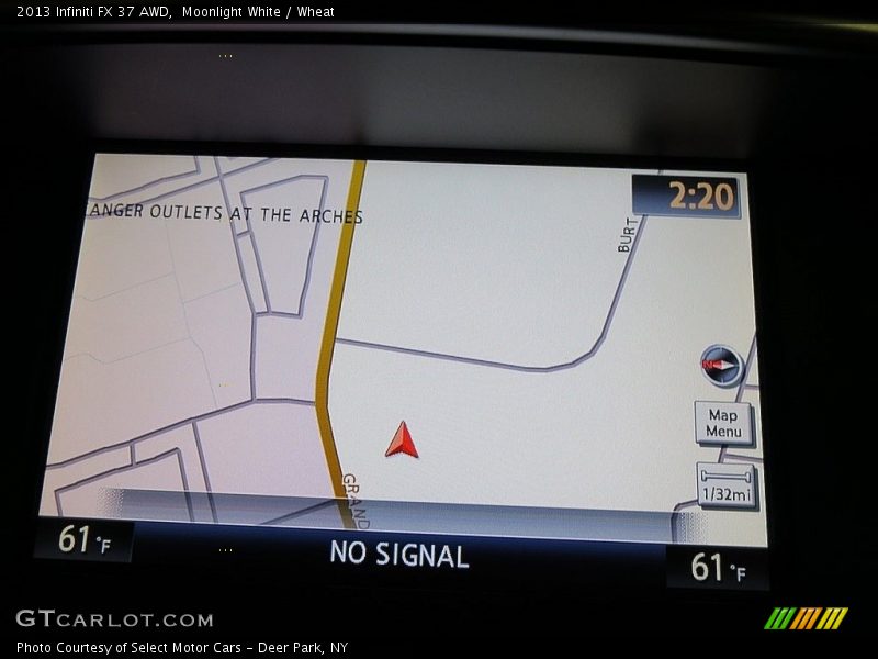 Moonlight White / Wheat 2013 Infiniti FX 37 AWD