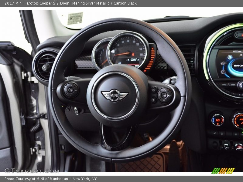 Melting Silver Metallic / Carbon Black 2017 Mini Hardtop Cooper S 2 Door