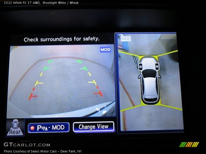Moonlight White / Wheat 2013 Infiniti FX 37 AWD