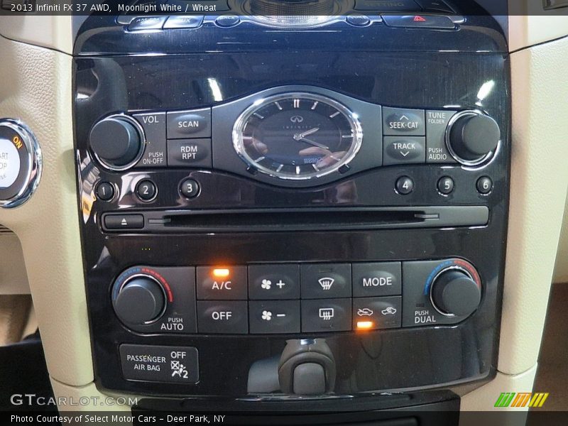 Moonlight White / Wheat 2013 Infiniti FX 37 AWD