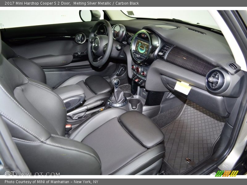 Melting Silver Metallic / Carbon Black 2017 Mini Hardtop Cooper S 2 Door