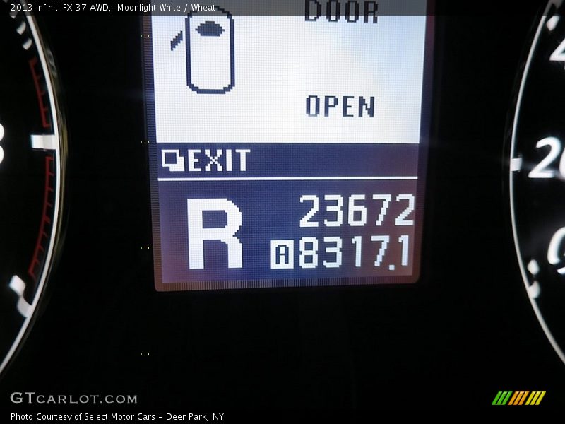 Moonlight White / Wheat 2013 Infiniti FX 37 AWD