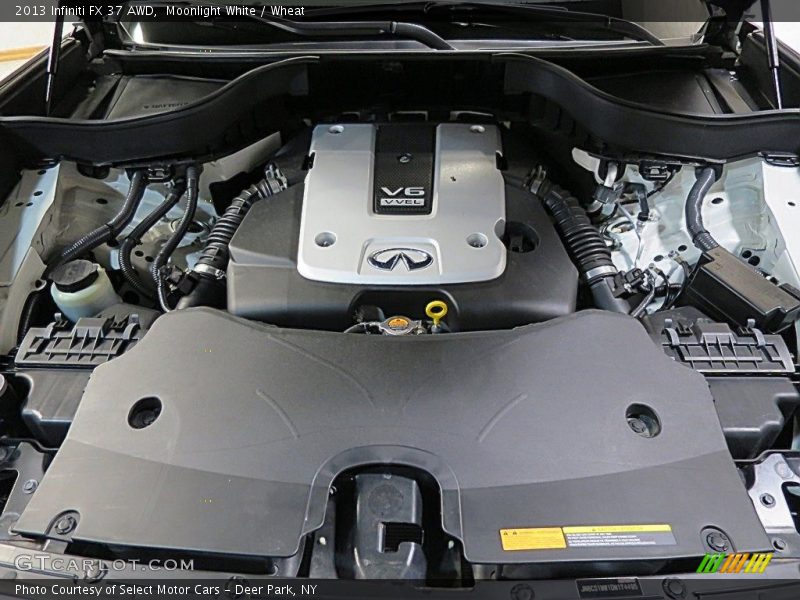 Moonlight White / Wheat 2013 Infiniti FX 37 AWD