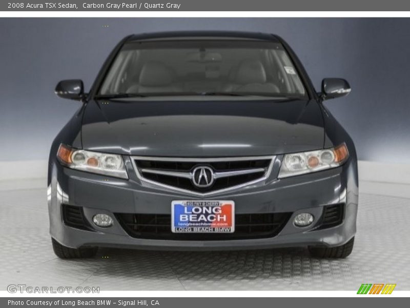 Carbon Gray Pearl / Quartz Gray 2008 Acura TSX Sedan