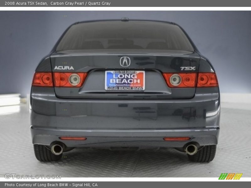 Carbon Gray Pearl / Quartz Gray 2008 Acura TSX Sedan