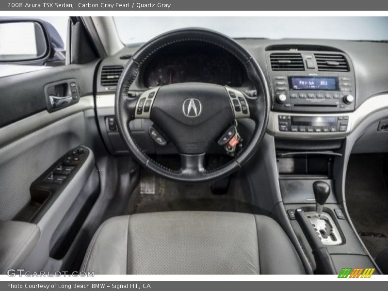 Carbon Gray Pearl / Quartz Gray 2008 Acura TSX Sedan