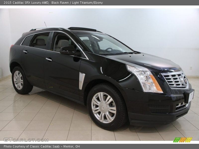 Black Raven / Light Titanium/Ebony 2015 Cadillac SRX Luxury AWD