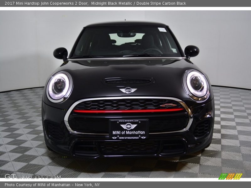 Midnight Black Metallic / Double Stripe Carbon Black 2017 Mini Hardtop John Cooperworks 2 Door