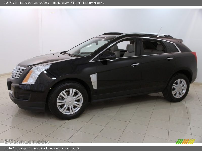 Black Raven / Light Titanium/Ebony 2015 Cadillac SRX Luxury AWD