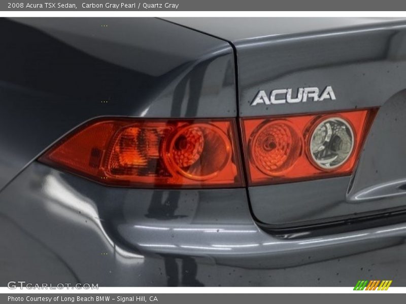 Carbon Gray Pearl / Quartz Gray 2008 Acura TSX Sedan