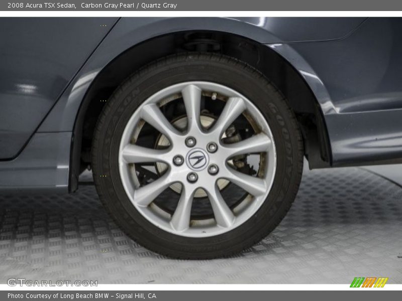 Carbon Gray Pearl / Quartz Gray 2008 Acura TSX Sedan