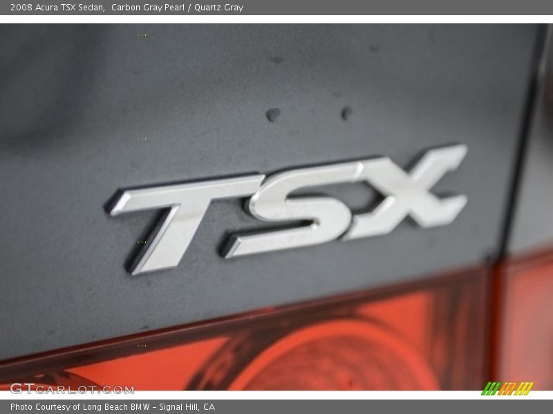 Carbon Gray Pearl / Quartz Gray 2008 Acura TSX Sedan