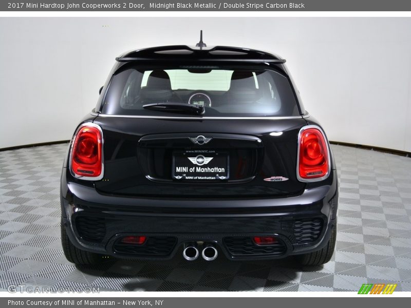 Midnight Black Metallic / Double Stripe Carbon Black 2017 Mini Hardtop John Cooperworks 2 Door